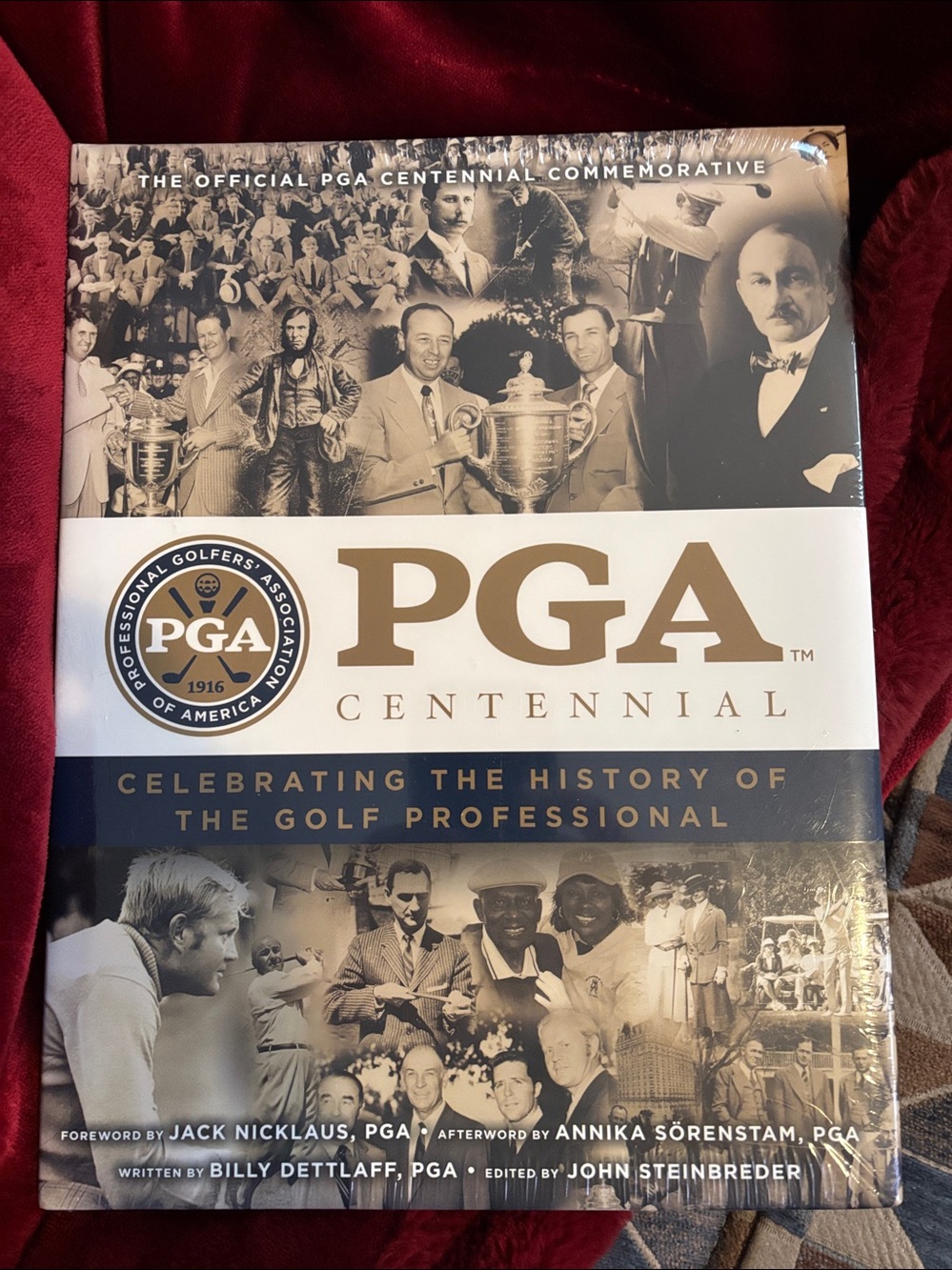 PGA Centennial Book - Celebrating the History of the Golf Professional NWT
